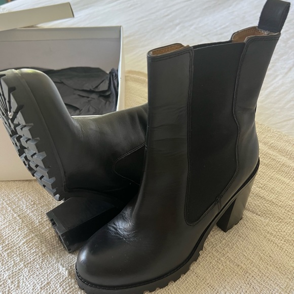 Witchery full leather Wickham boots size 38 - Picture 2 of 4